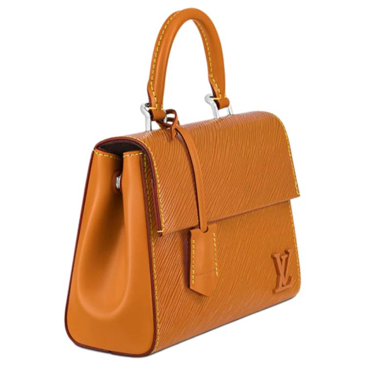 Женская сумка Louis Vuitton Cluny (карамельно-коричневая) — фото 2