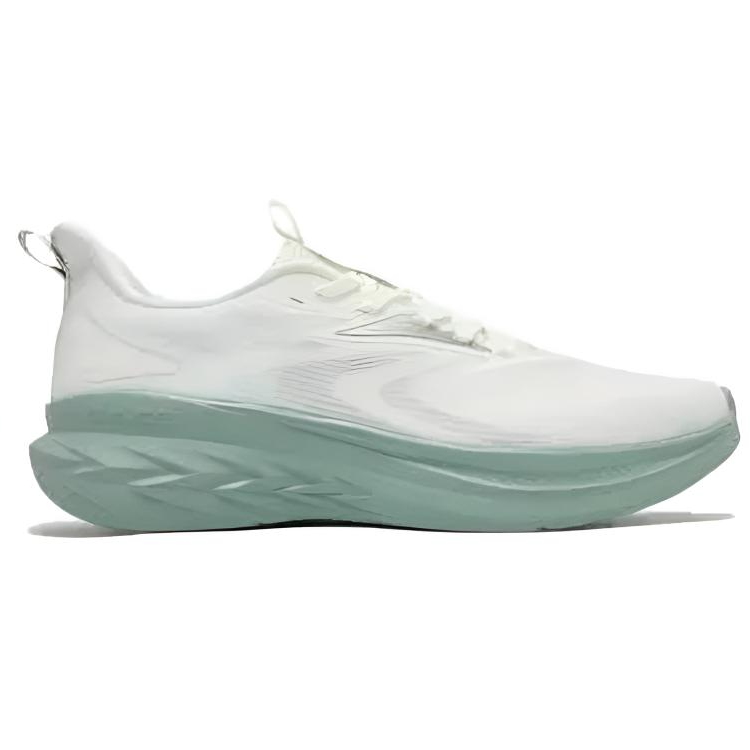 361° Flying Feather 3.0 Slip Resistant Abrasion Resistant Low top Casual Running Shoes Men’s White Green
