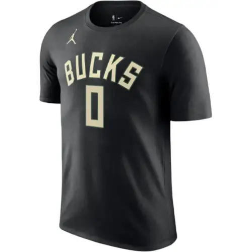 Jordan Apparel T Shirts Men's Black Crew Neck