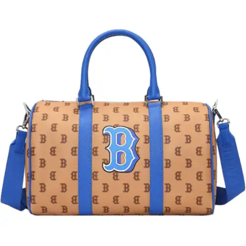 MLB Artificial Leather Travel Bag, Gym Bag, Boston Bag, Shoulder Bag, Crossbody Bag, Handbag Unisex