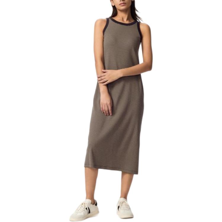 Женское платье UNIQLO (коричневое)