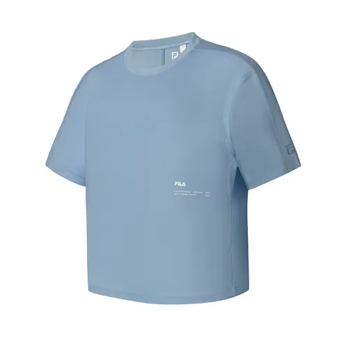 FILA Explorer T Shirt Women's Dusty Whale Blue