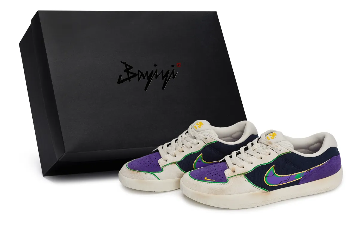 Nike SB Force 58 811 Manufacturing, Apostle's Remnant, Special Shoe Box Abrasion Resistant Low top Skateboard Shoes