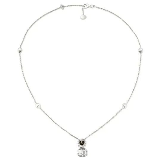 GUCCI Gg Marmont Mother Of Pearl Necklace