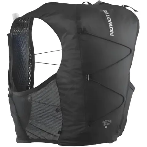 SALOMON 8L Mountaineering Bag Backpack Outdoor Bag Nylon Black Unisex