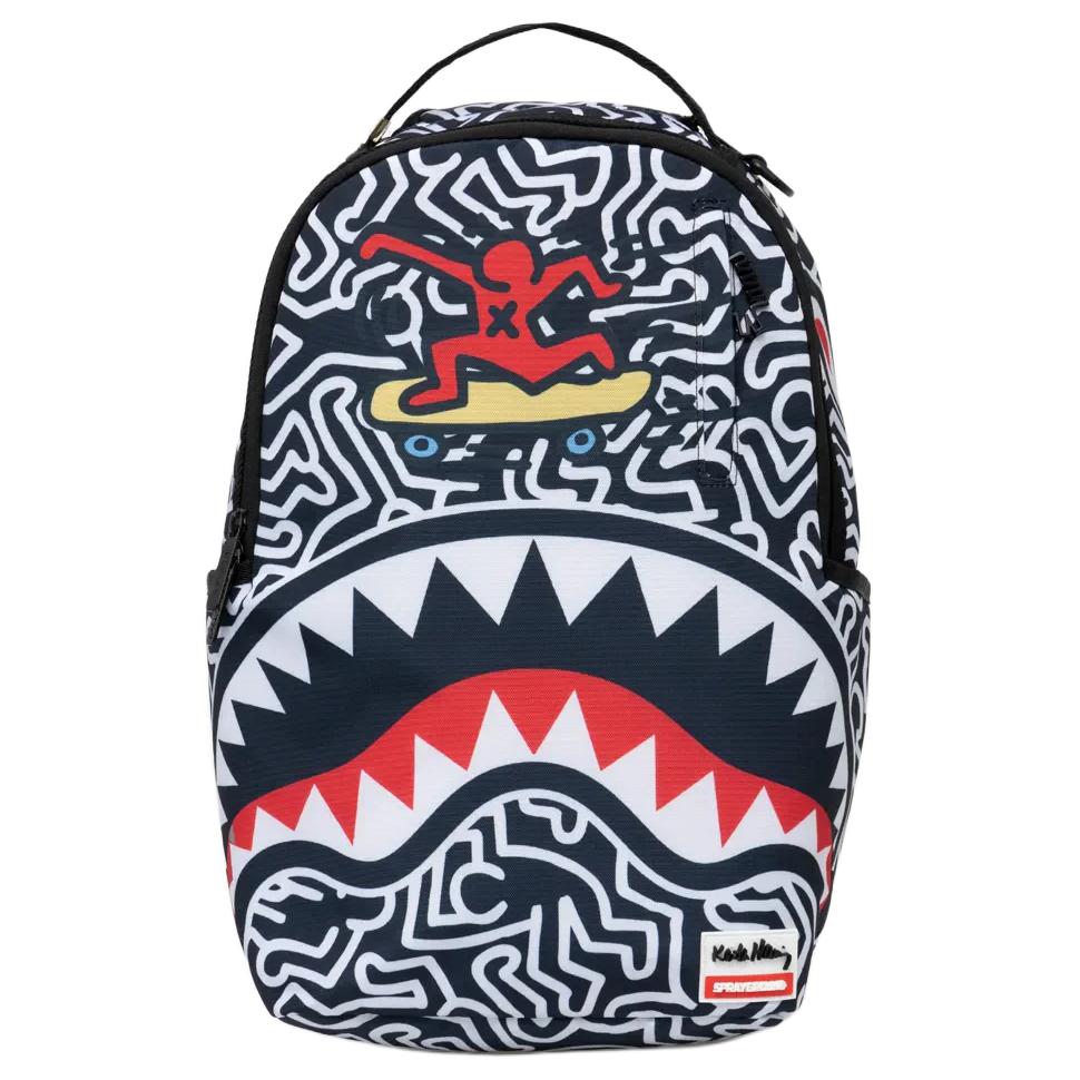 Рюкзак SPRAYGROUND Shark Mouth 21L (синий)