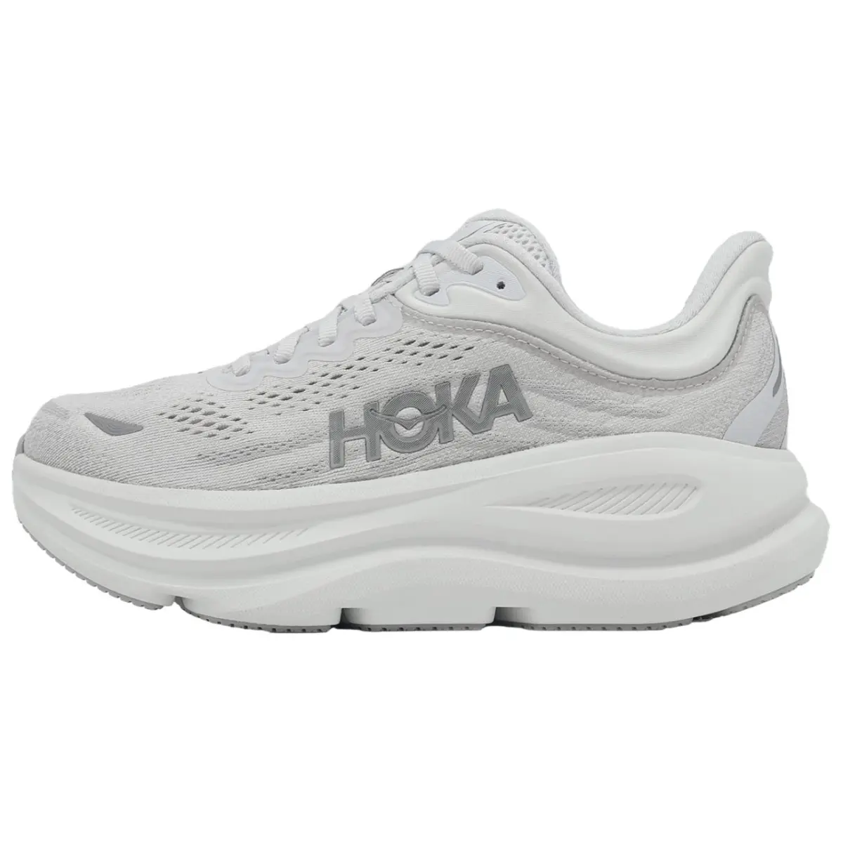HOKA ONE ONE Bondi 9 Synthetic Leather Supercritical Foam, Rubber Casual Long Distance Running Sprint Running Shoes