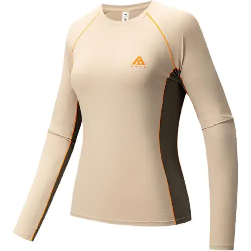 ANTA T Shirts Women's Crew Neck Moderate Straight Fit