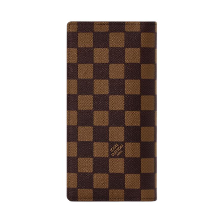 Кошелек Louis Vuitton x Nigo Brazza (коричневый) — фото 3