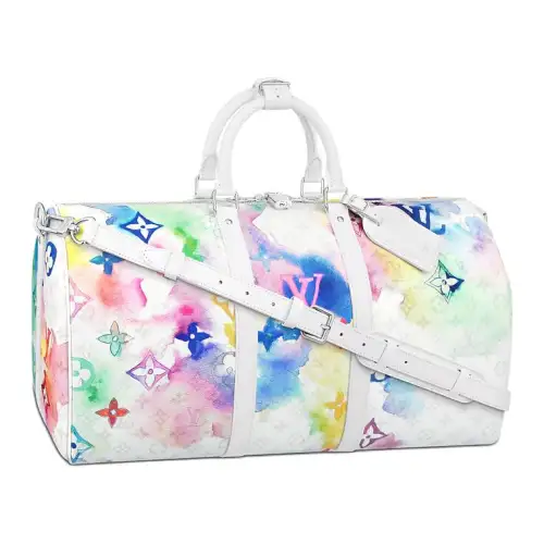 LOUIS VUITTON Keepall 50 Monogram Watercolor