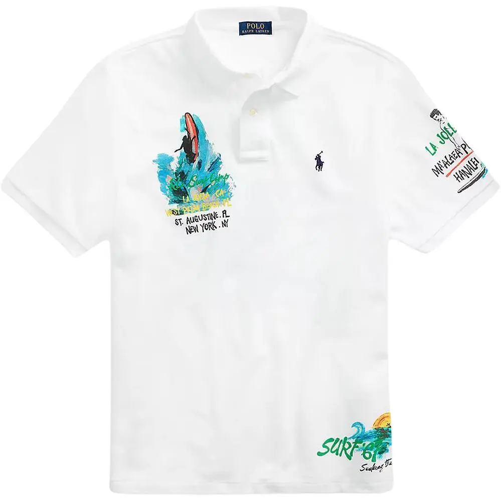 Polo Ralph Lauren SS24 Polo Shirt Standard Men's White