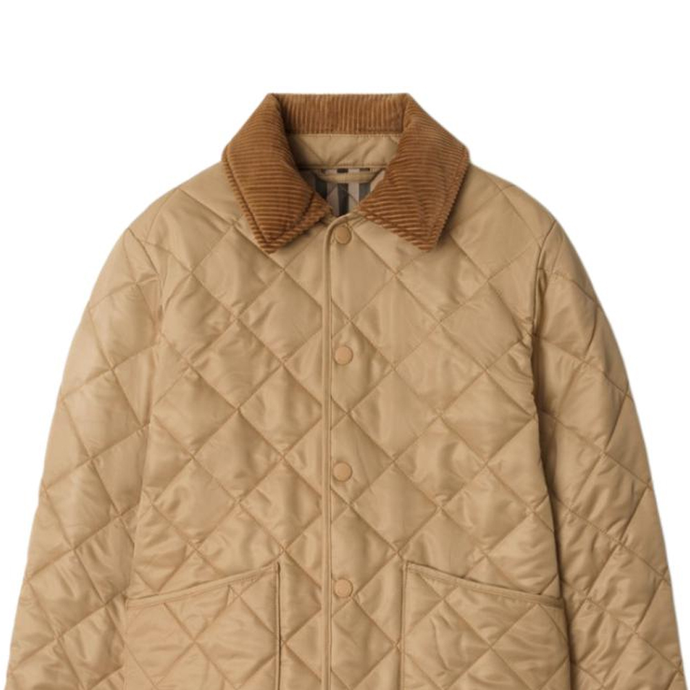 Детская куртка Burberry (коричневая) — фото 4