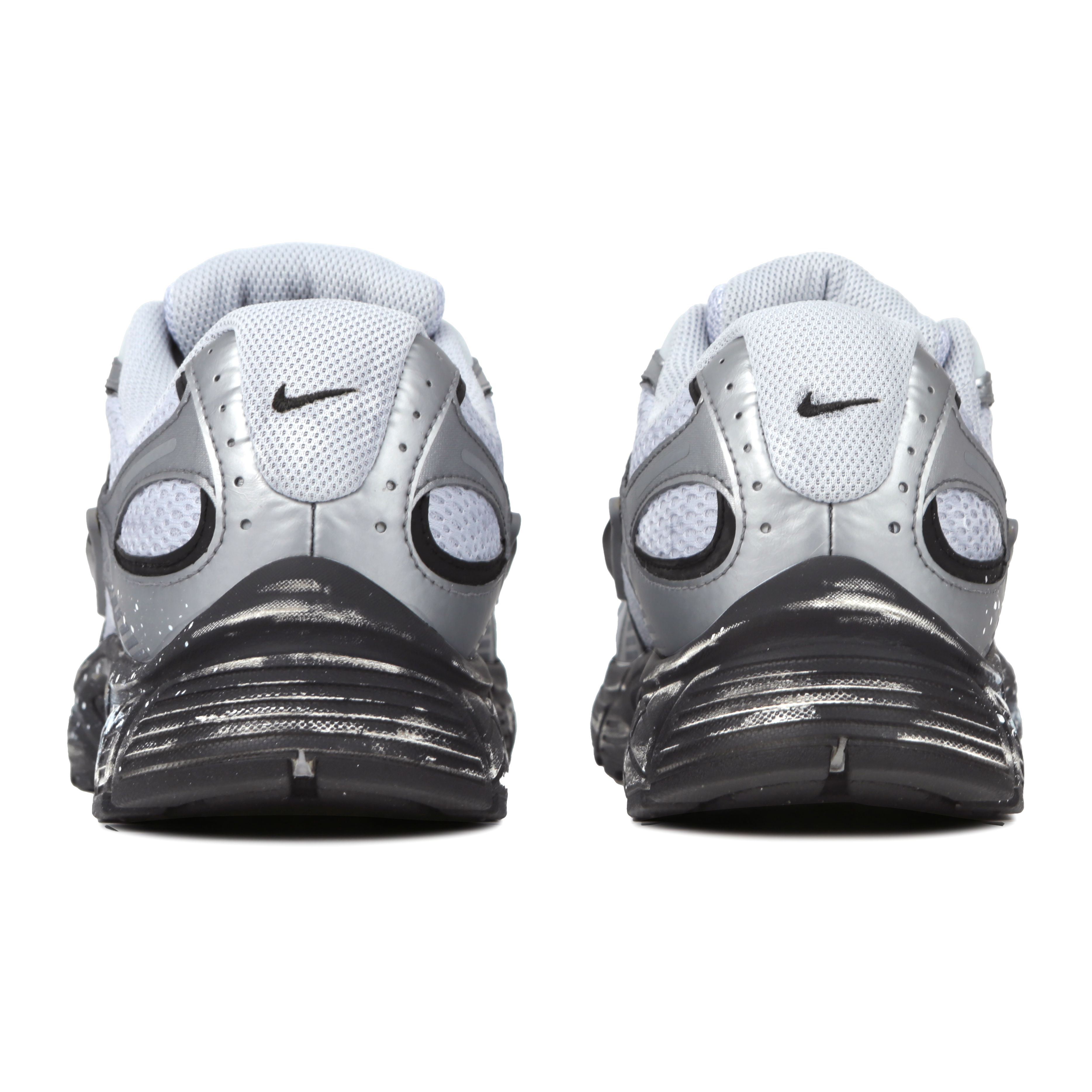 Nike V5 RNR Cushioning Abrasion Resistant Cushioning, Wear Resistant Low top Running Shoes Unisex Silver Gray