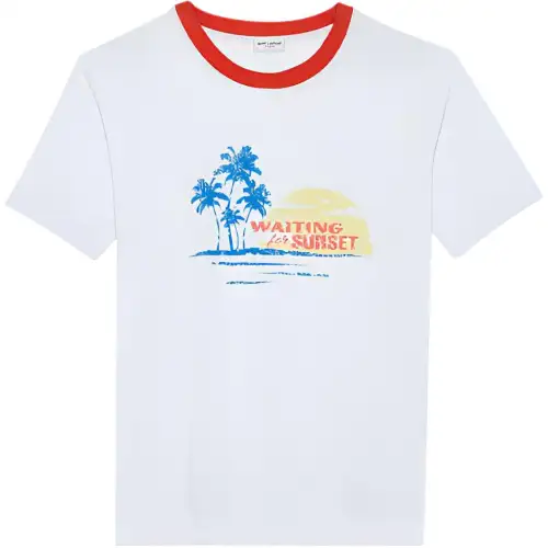 SAINT LAURENT T Shirt Men's White