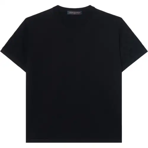 Lv Monogram Short Sleeved Crewneck
