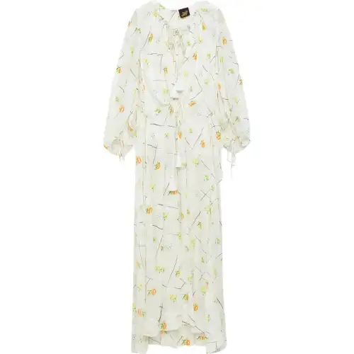 LOEWE Long Sleeved Dresses Women's Multicolor Moderate Long