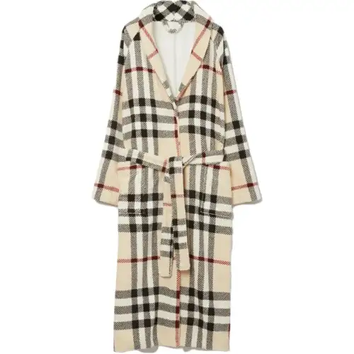 Burberry Check Cotton Robe