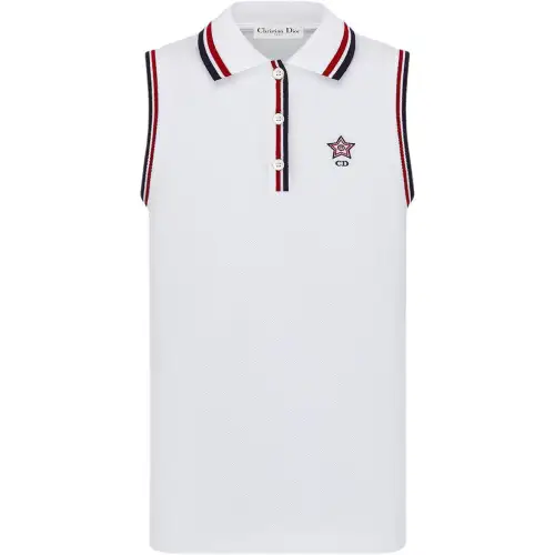DIOR SS25 Vibe Limited Collection Tank Top Women's White