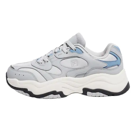 FILA Low top Casual Shoes Unisex Gray Blue White