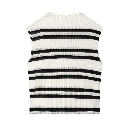 FILA Tank Tops Women's Albumen White IV Crew Neck Moderate Straight Fit