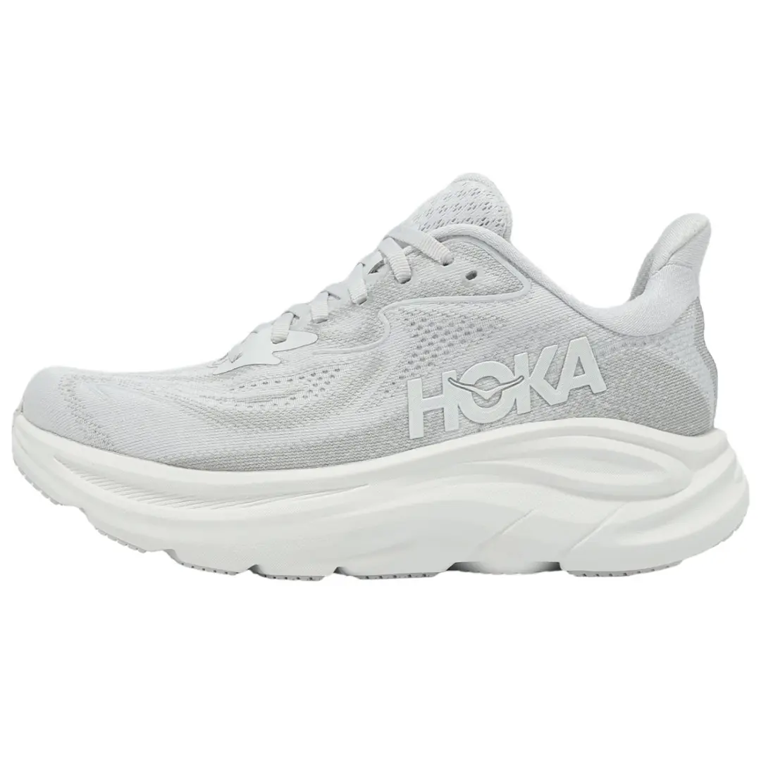 HOKA ONE ONE CLIFTON 10 Classic And Versatile Breathable Casual Training Running Shoes Women's Starry Gray