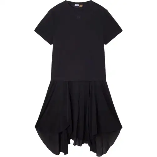 LOEWE Paula's Ibiza Short Sleeved Dress Women's Black