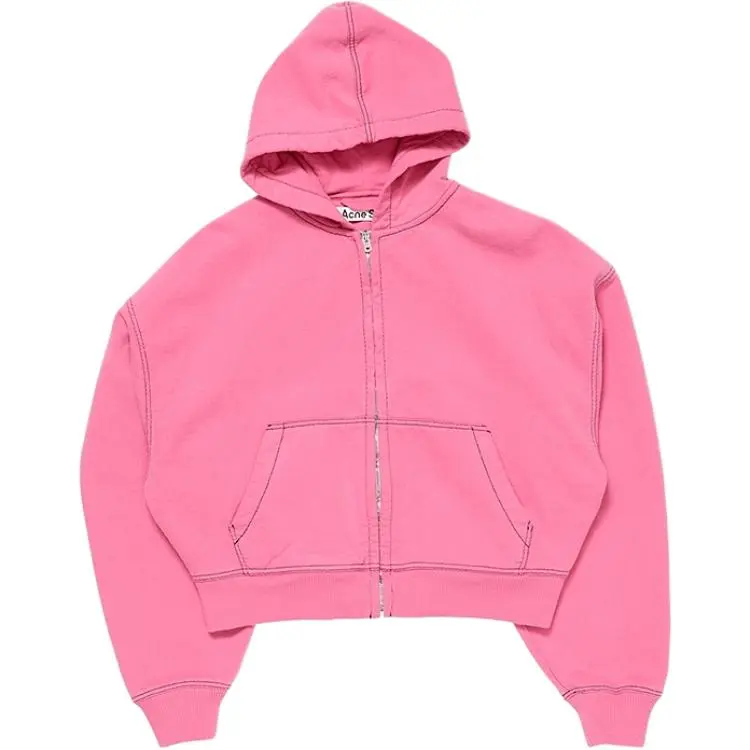 Acne Studios Zip up Stitched Hoodie