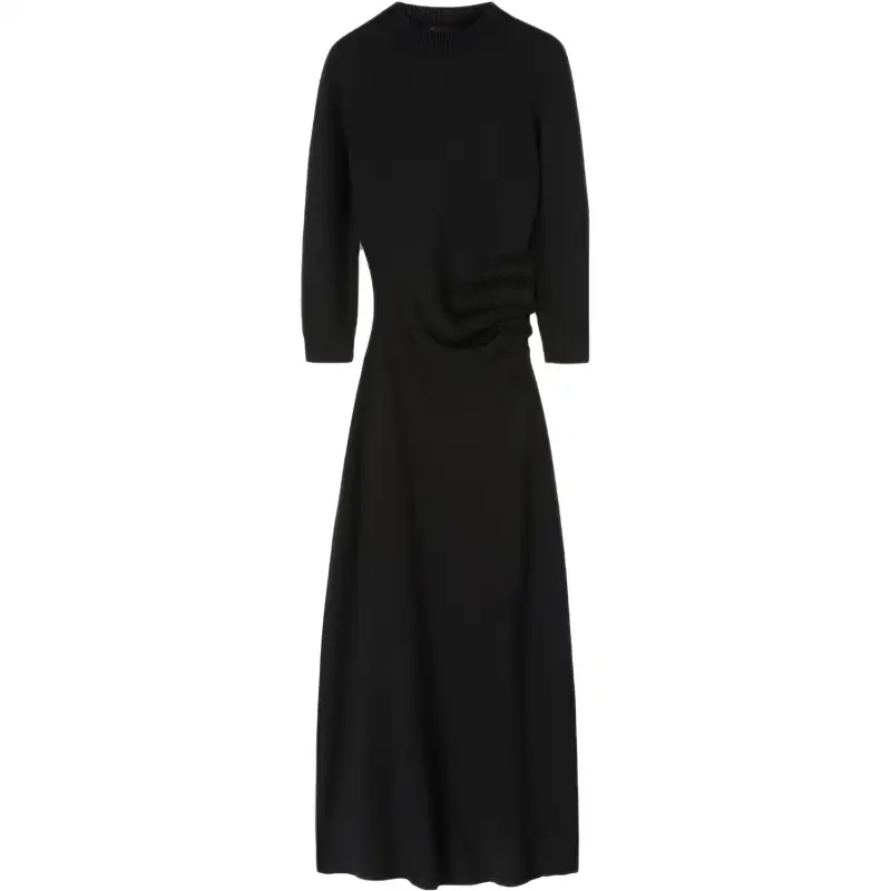 Loro Piana Queenstown Long-Sleeved Dress