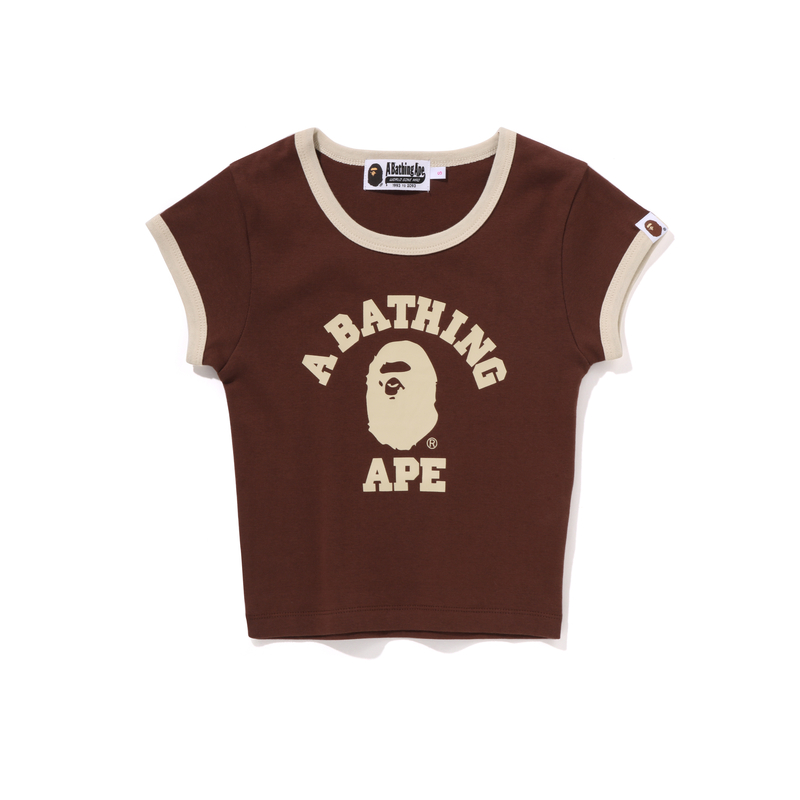 Женская футболка A BATHING APE (черная) — фото 3