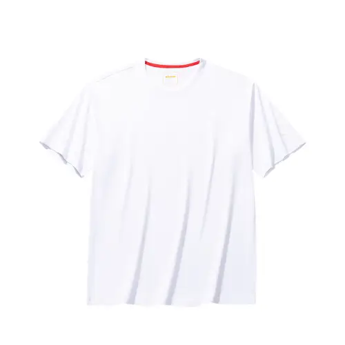 ANTA T Shirts Unisex Pure White 1 Crew Neck Moderate Straight Fit