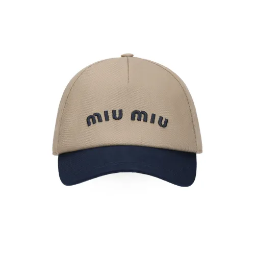 MIU MIU Drill Baseball Cap