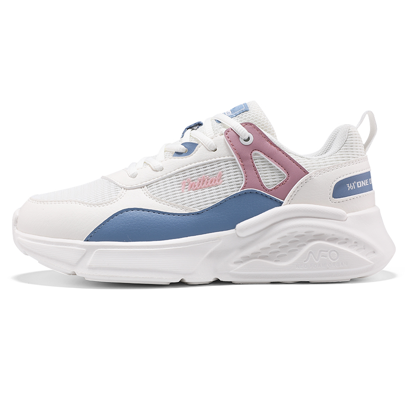 361° Low top Casual Running Shoes Women’s White Blue