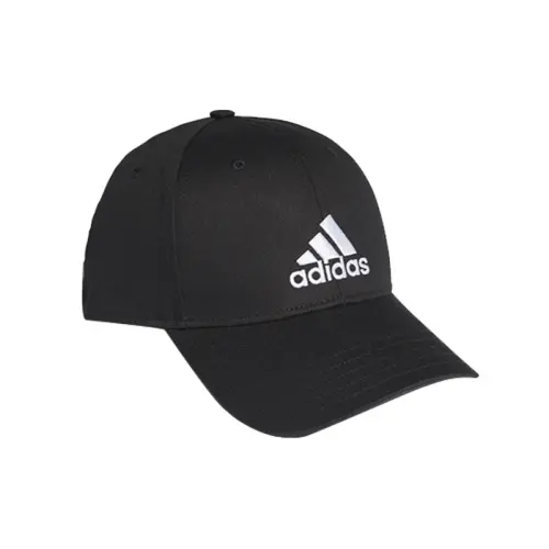 adidas Logo Embroidered Summer Cotton Baseball Cap Black