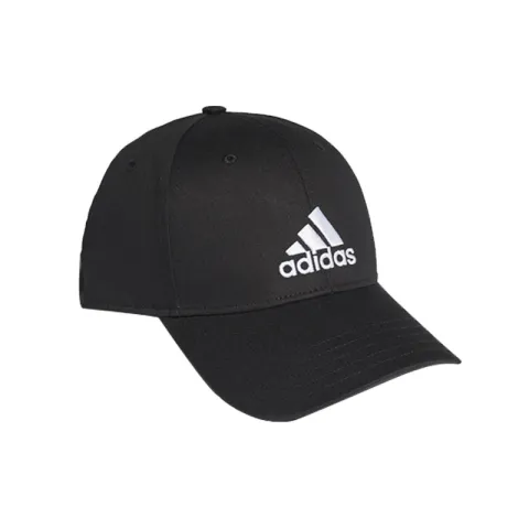 adidas Logo Embroidered Summer Cotton Baseball Cap Black