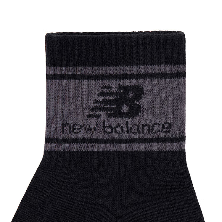 New Balance Ankle Socks Unisex 1 Pack Black