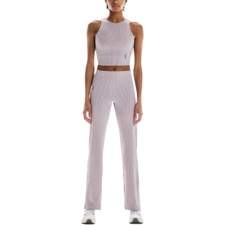 Женские штаны On All-Day Flared Pants Rib (фиолетовые)