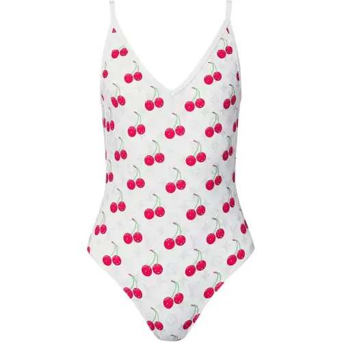 LOUIS VUITTON x Takashi Murakami One piece Swimsuit Women's Multicolor