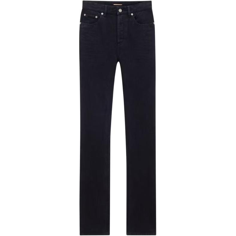 SAINT LAURENT 90'S High Waist Slim Fit Jeans