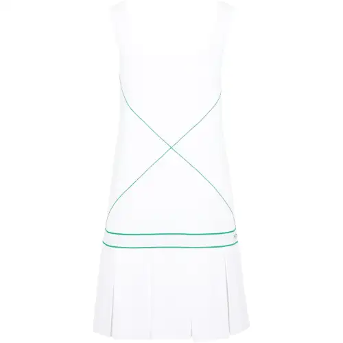 Bottega Veneta Logo Embroidered Sleeveless Tennis Dress