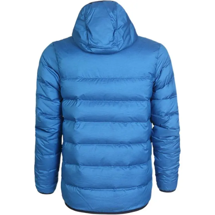 Nike Swoosh Jackets Men's Blue Hooded Moderate Other