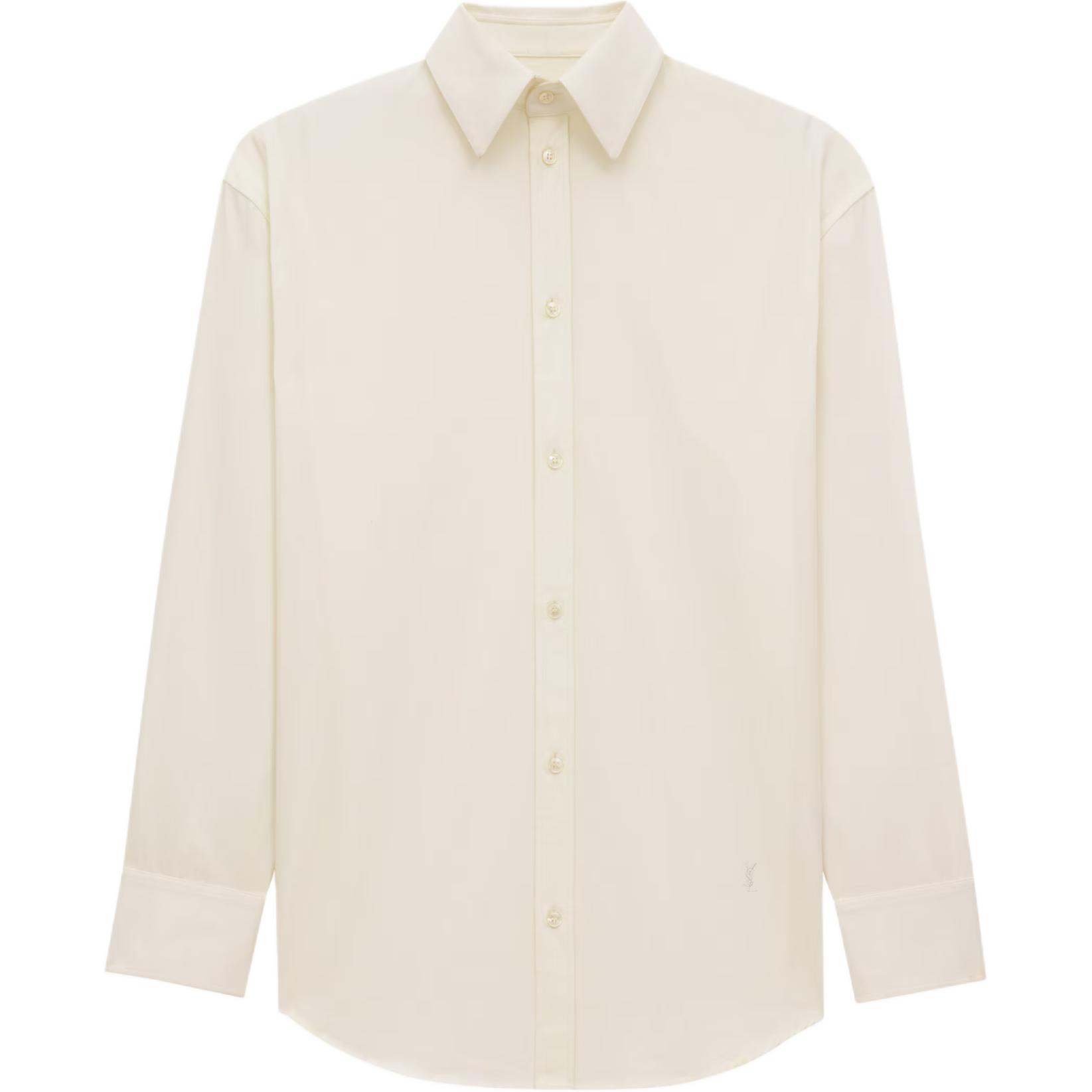 Женская рубашка SAINT LAURENT (белая)