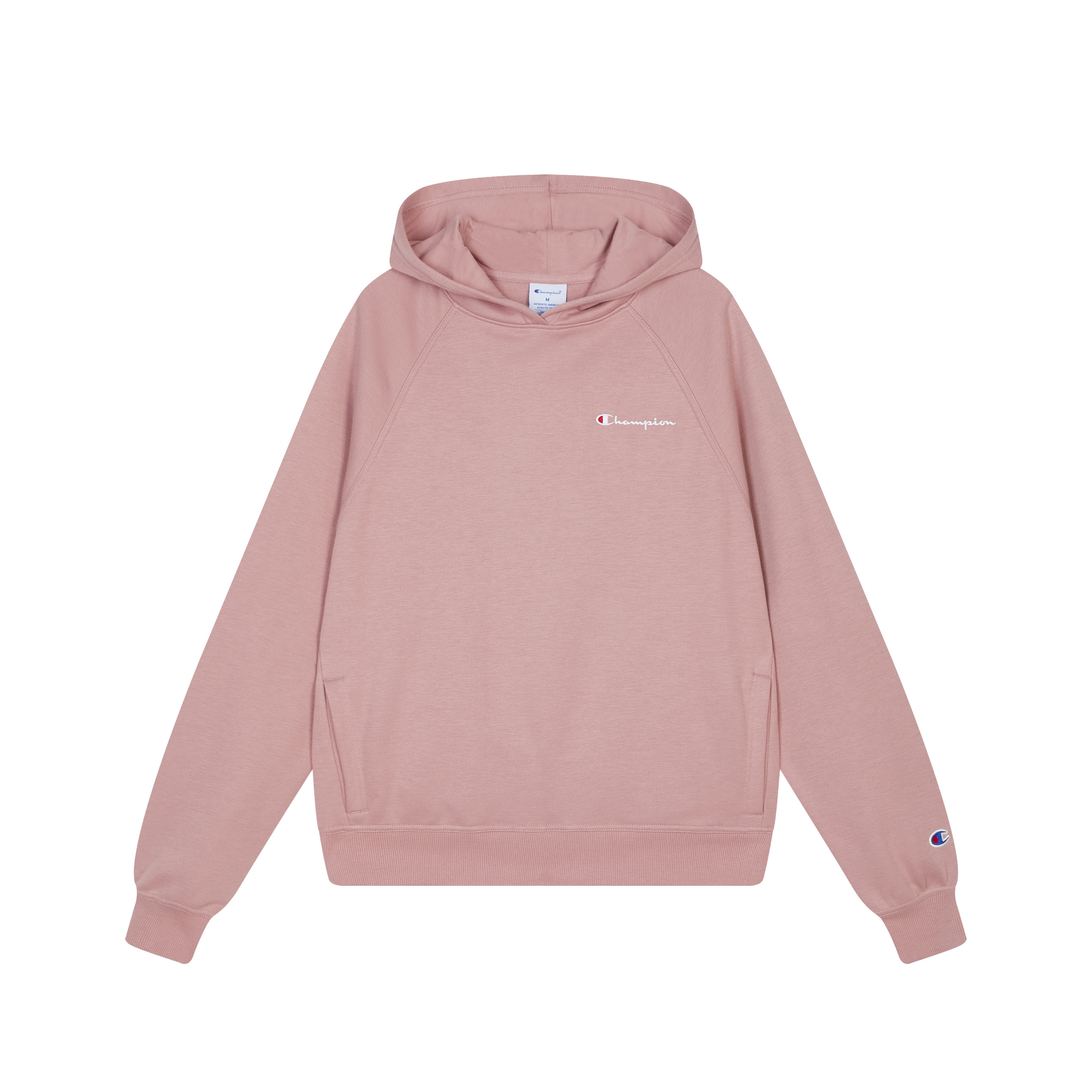 Женское худи Champion Champion FW25 Logo (розовое)