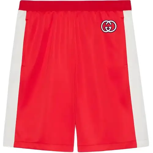 GUCCI Casual Shorts Men's Red Moderate