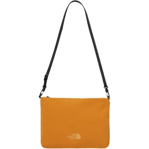THE NORTH FACE 2.7L Shoulder Bag, Crossbody Bag, Outdoor Bag Nylon Orange Unisex