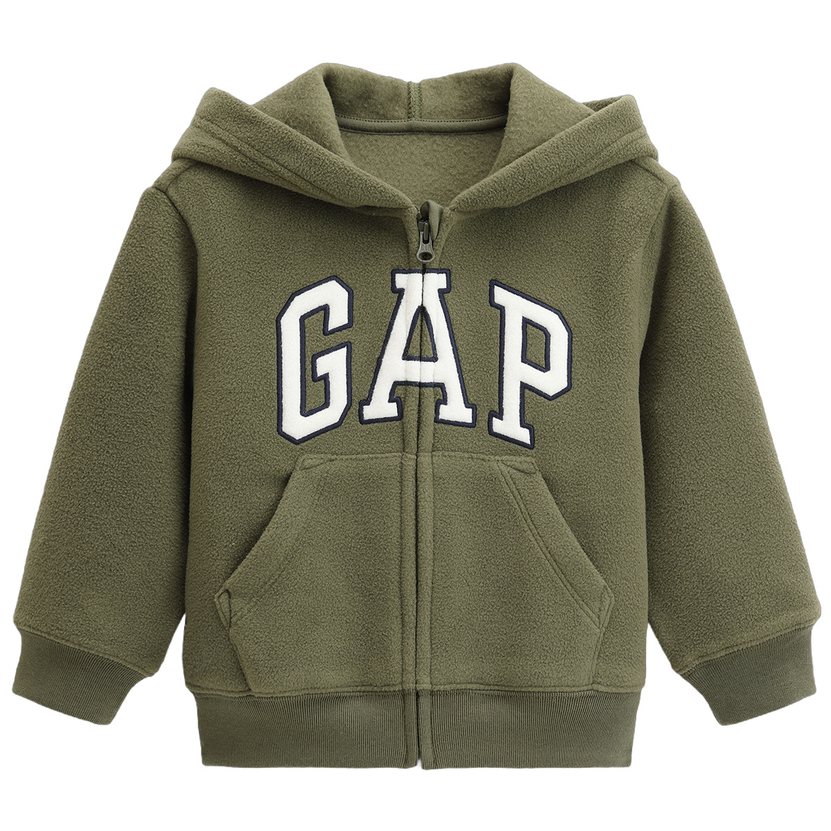 Детское худи GAP с логотипом (серое)