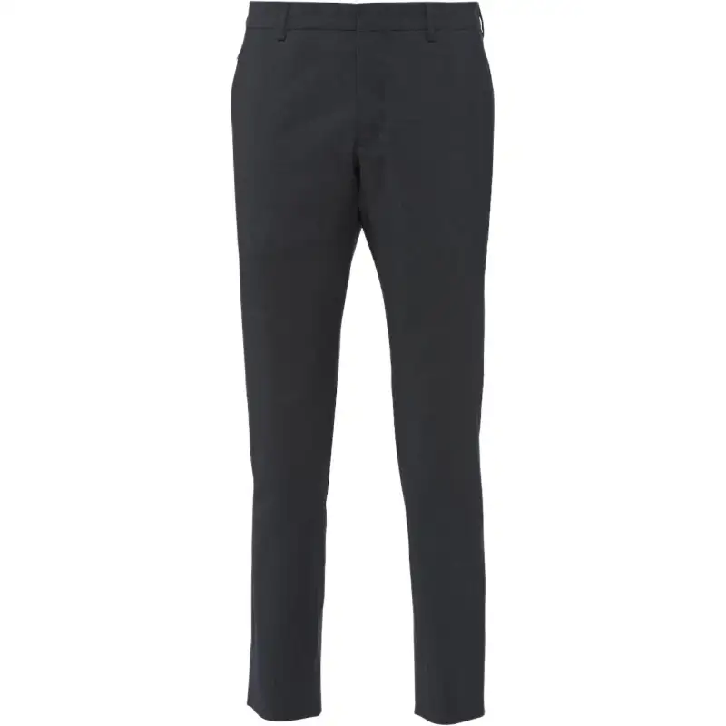 PRADA Casual Pants Men's Slate Gray Moderate Slim Fit Pants