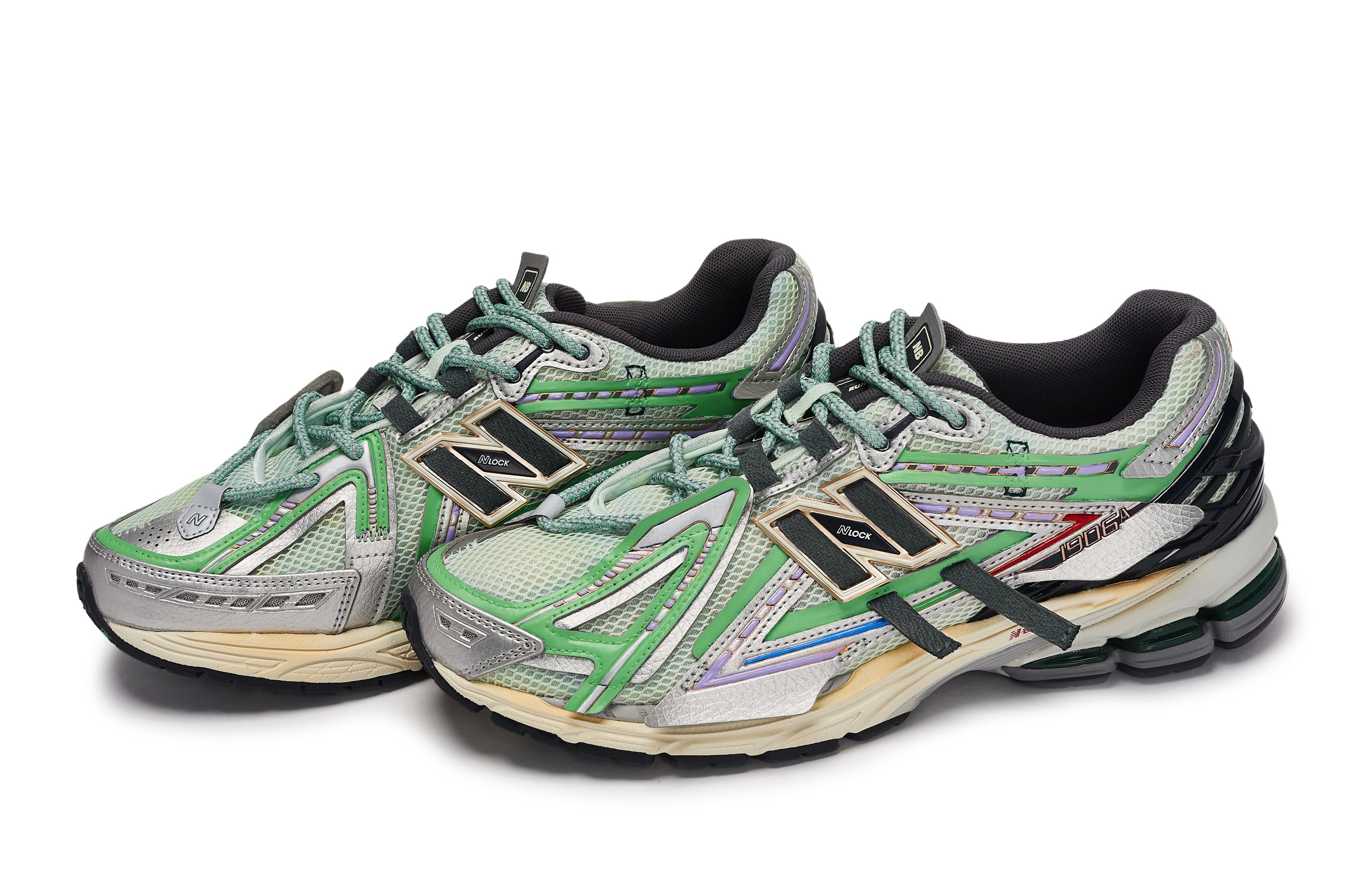 New Balance 1906 Abrasion Resistant Abrasion Resistant Low top Running Shoes Men’s Black Gray Green