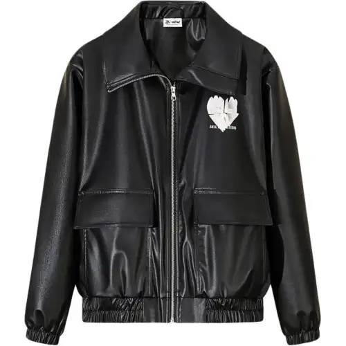 ANTA Jackets Women's Basic Black 1 Lapel Moderate Other