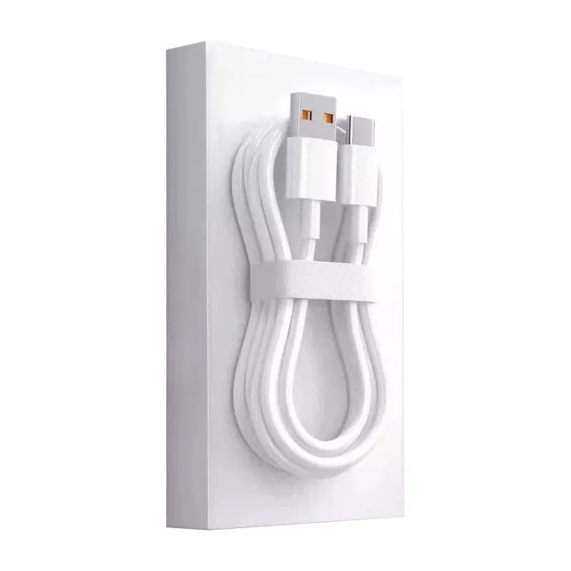 QFAF 100w super fast charging data cable USB type-c 6A 2 meters long intelligent trickle protection data cable suitable for Huawei Honor flash charging compatible with Xiaomi OPPO Android universal VIVO charging cable