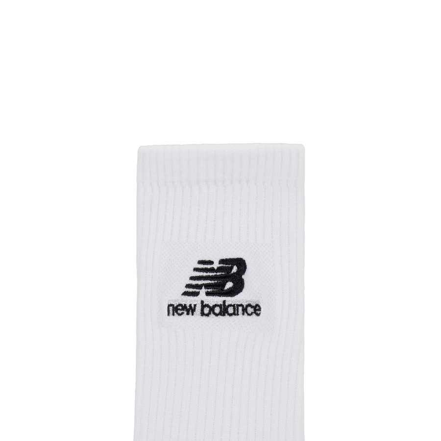 New Balance Crew Socks Unisex 1 Pack White